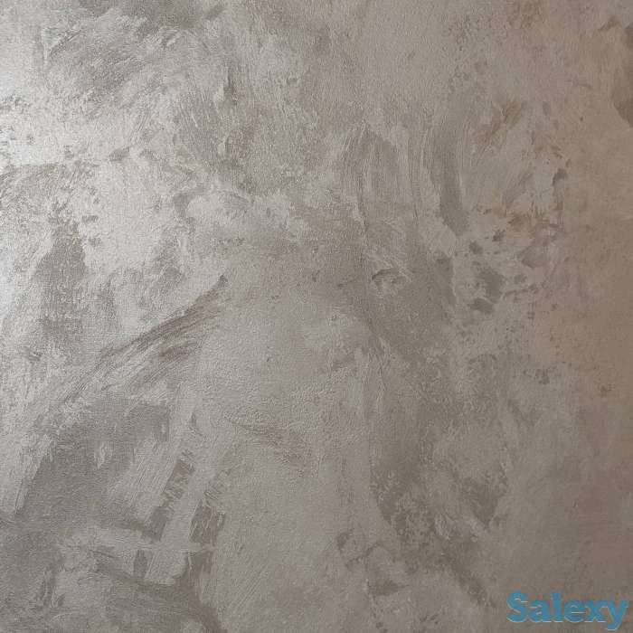 Побелка, обой, левкас, шёлк., фотография 8