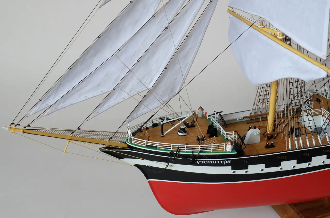 Модель Корабля - Барк Крузенштерн, фотография 5