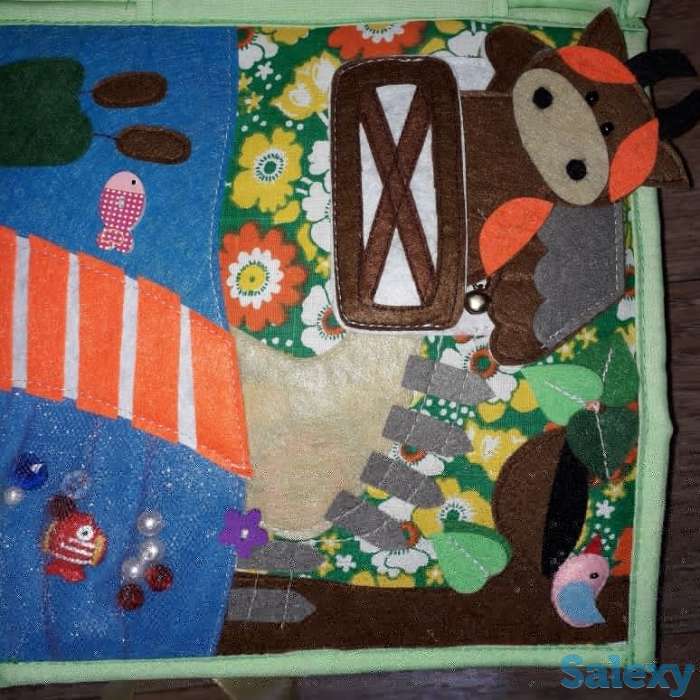 Продам готовую мягкую развивающую книжку, фотография 5