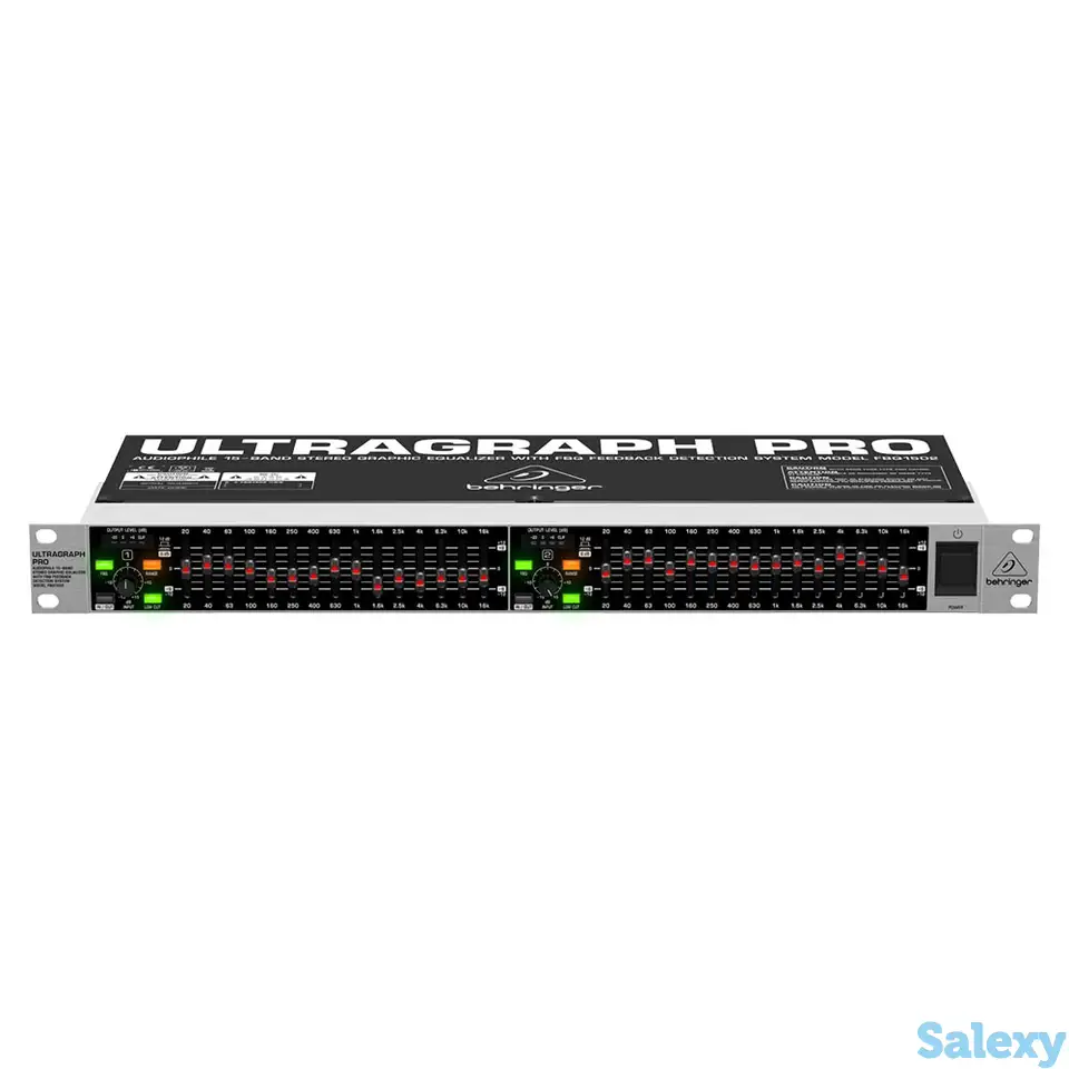 Эквалайзер behringer fbq1502, фотография 1