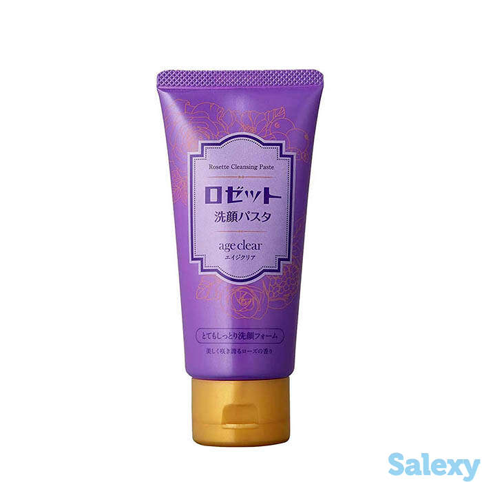 Пенка для умывания rosette cleansing paste age clear foam extra moist, фотография 1