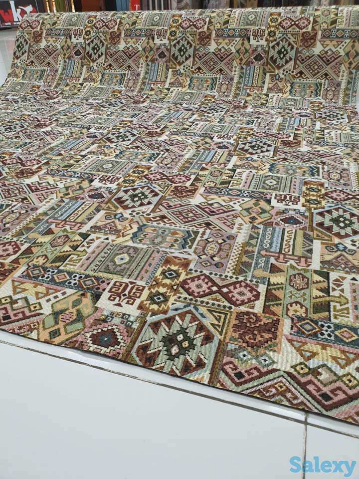 Шикарный гобеленовый коврик метражом ковровая дорожка Италия 135 см, фотография 5