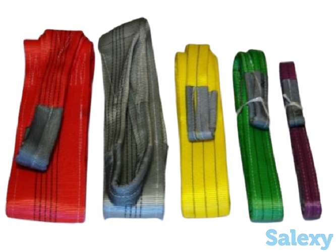 Чалки текстильные грузоподъемностью 1 тонна, фотография 1