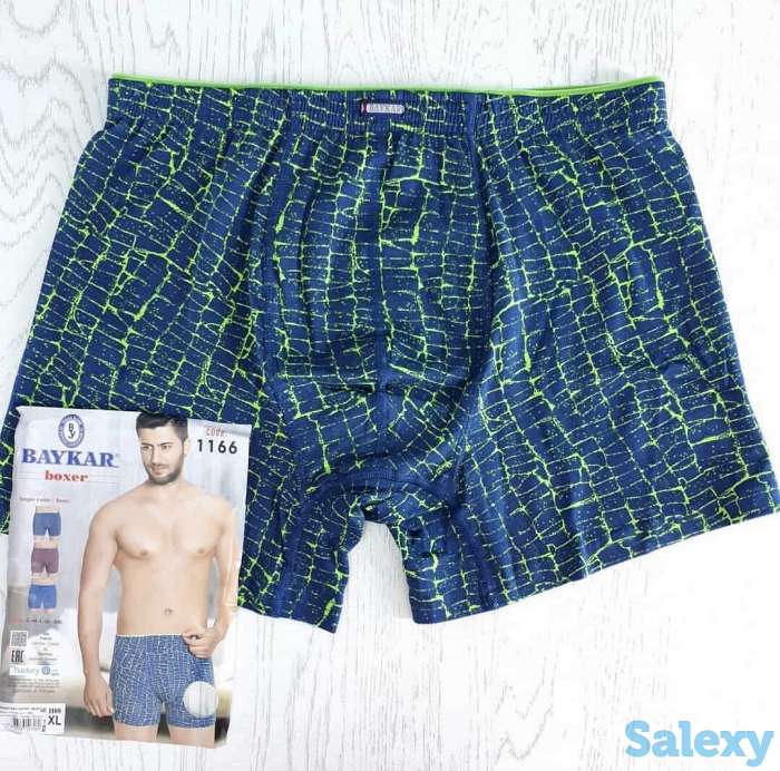 Боксеры мужские однотонные и цветные, фотография 7