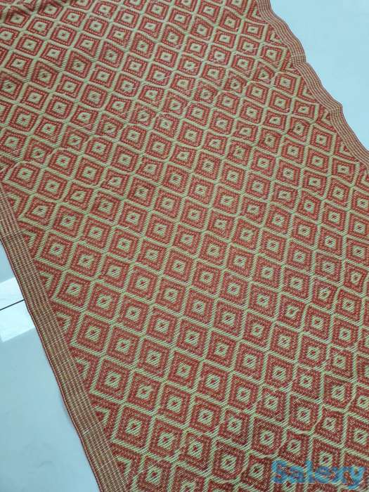 Циновка коврик для дома, ковровая дорожка маленькие красная узоры 90 на 180 cm, фотография 5