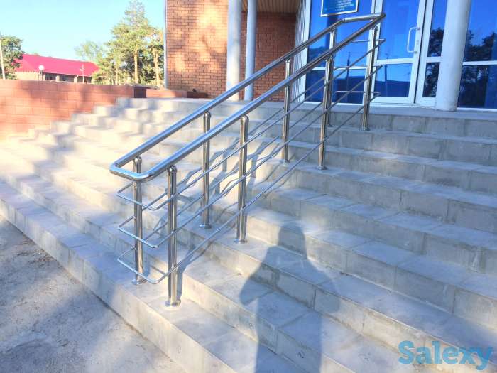 Перила Кокшетау из нержавеющей стали хром!, фотография 5