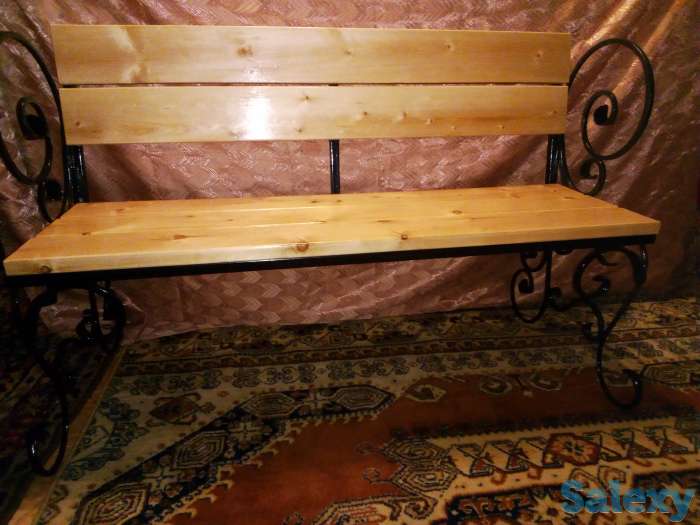 Кованная скамья, фотография 3