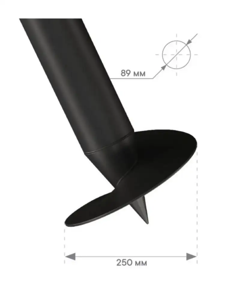 Винтовая свая 891800, фотография 3