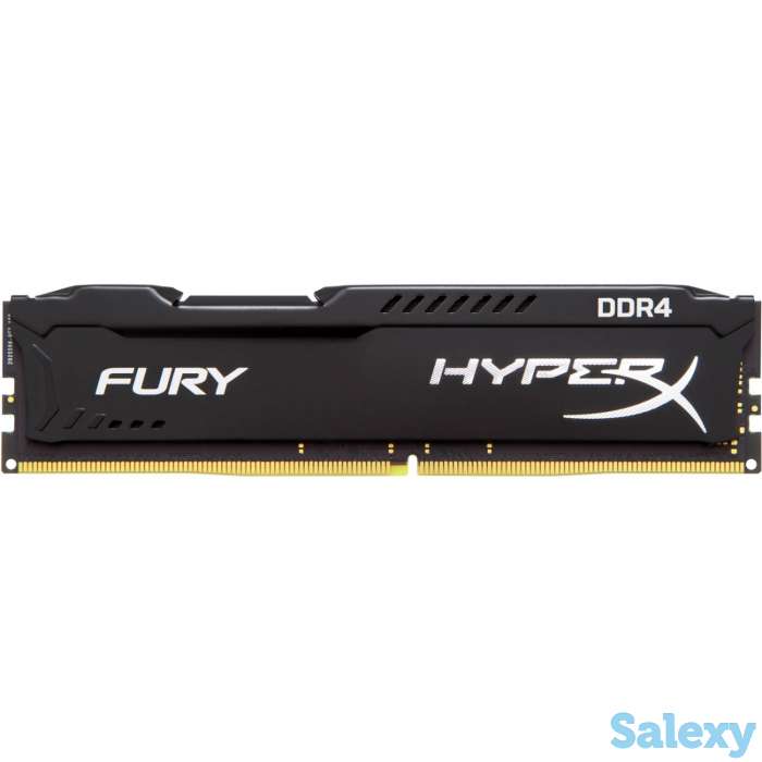 DDR-4 DIMM 8Gb/2133MHz Kingston HyperX Fury Black, фотография 1