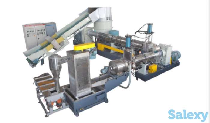 Линия гранулирования Полиэтиленовой пленки 500 кг/ч, фотография 1