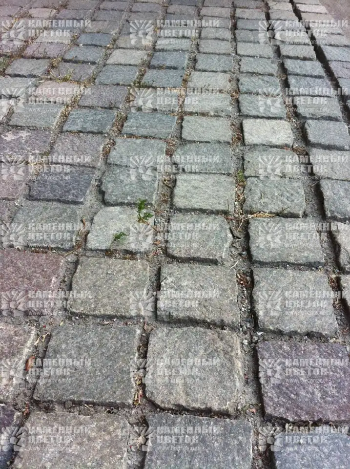 Делаем каменную брусчатку для двора 25 видов. Брусчатка из гранита, травертина. Опыт 20 лет, фотография 2