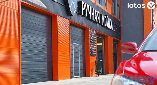 Промышленные секционные ворота для автомойки в Алматы, фотография 3