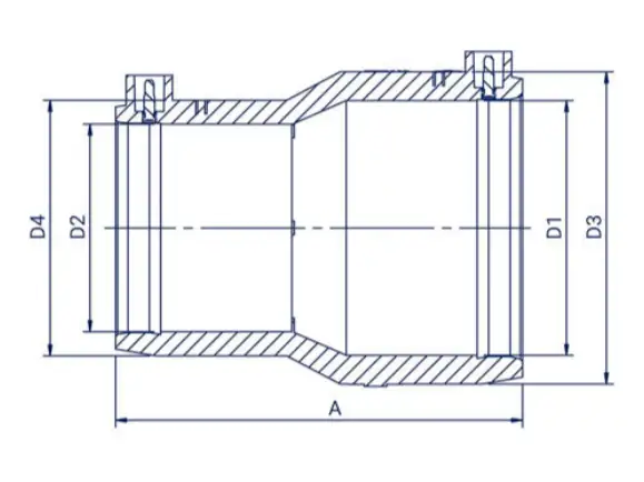 Переходник электросварной FOX SDR 11 D63-32, фотография 2