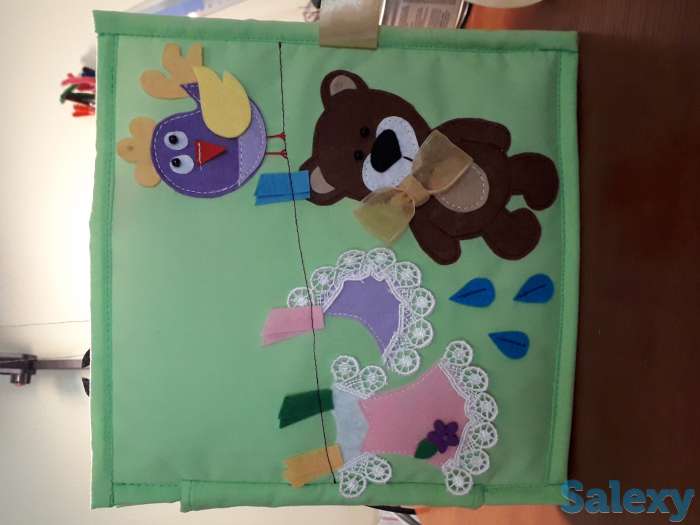 Продам готовую мягкую развивающую книжку, фотография 4