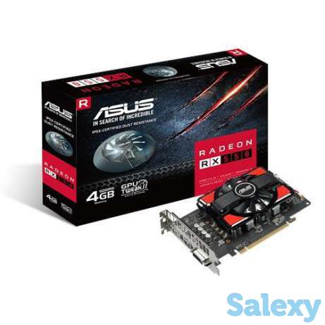 Видеокарта Asus AMD RX 550 4ГБ, фотография 1