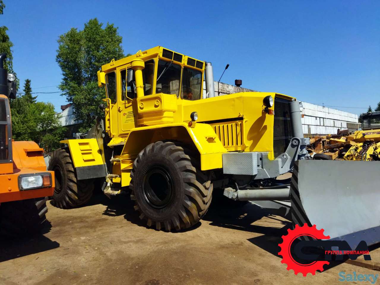 Погрузчик К-702 мва удм2, отвал, ковш, фотография 7