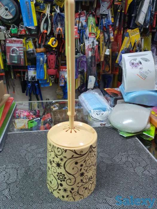 Ершик для унитаза туалета, цветы, фотография 3