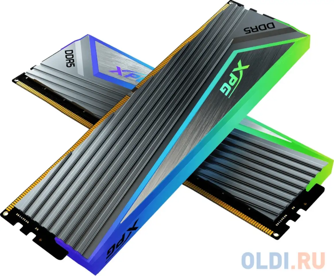 Оперативная память для компьютера a-data xpg caster rgb dimm 32gb ddr5, фотография 1