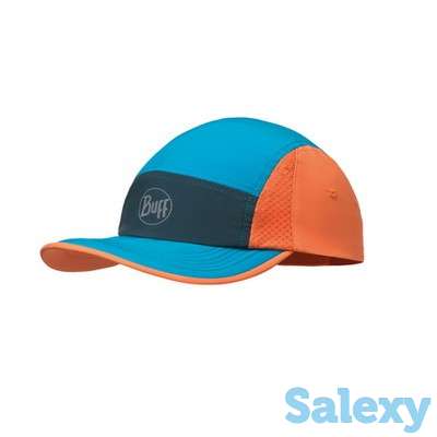 Кепка buff run cap blocks emerald green, фотография 1