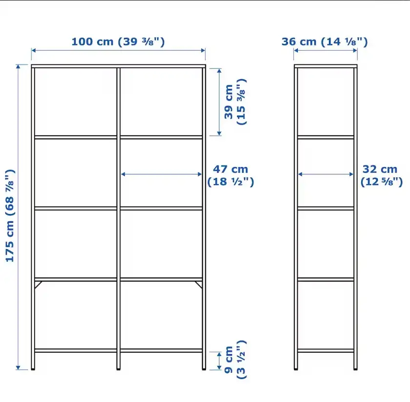 Стелаж IKEA Витшё белый, фотография 2