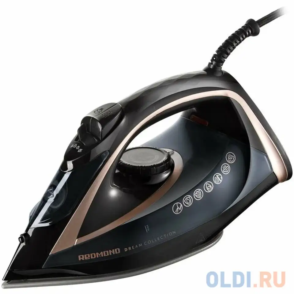 Утюг redmond ri-c291 2200вт чёрный, фотография 1