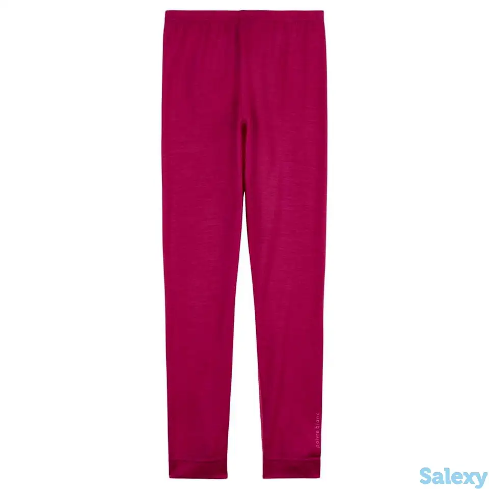 Термобрюки poivre blanc 20-21 merino wool pants thistle, фотография 1