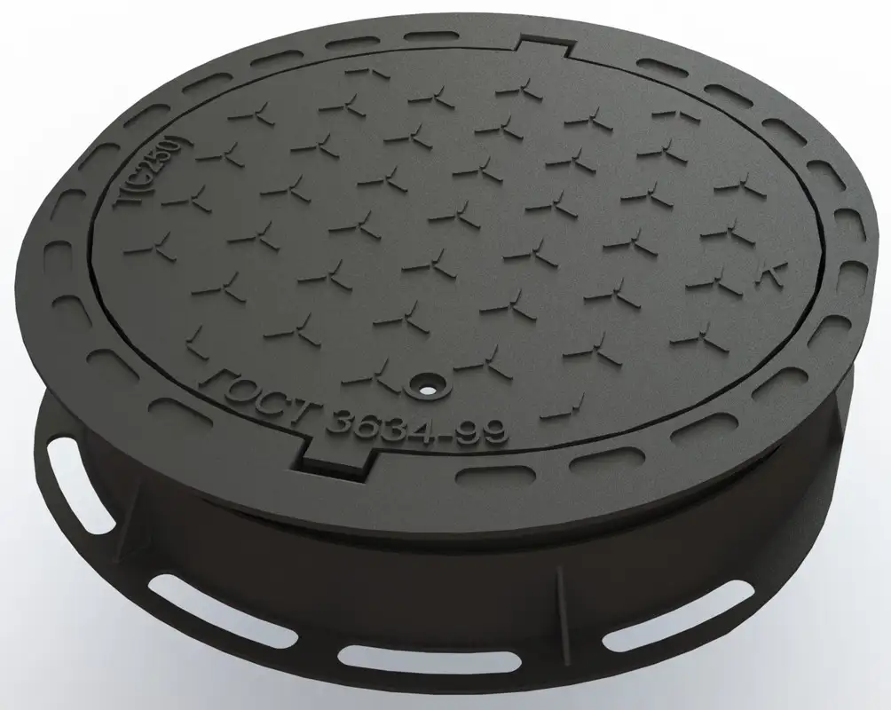 Люк чугунный Тип: Т; Л; С; ТМ..., фотография 1