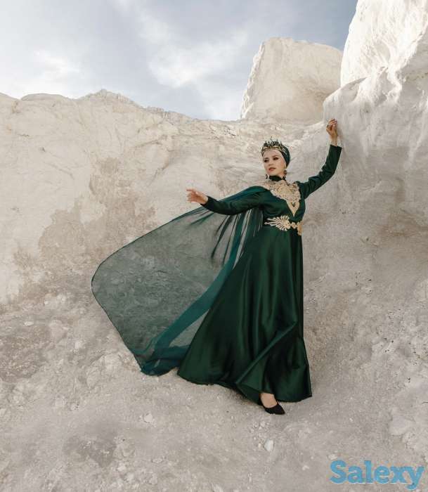 Свадебное платье на никах, фотография 5