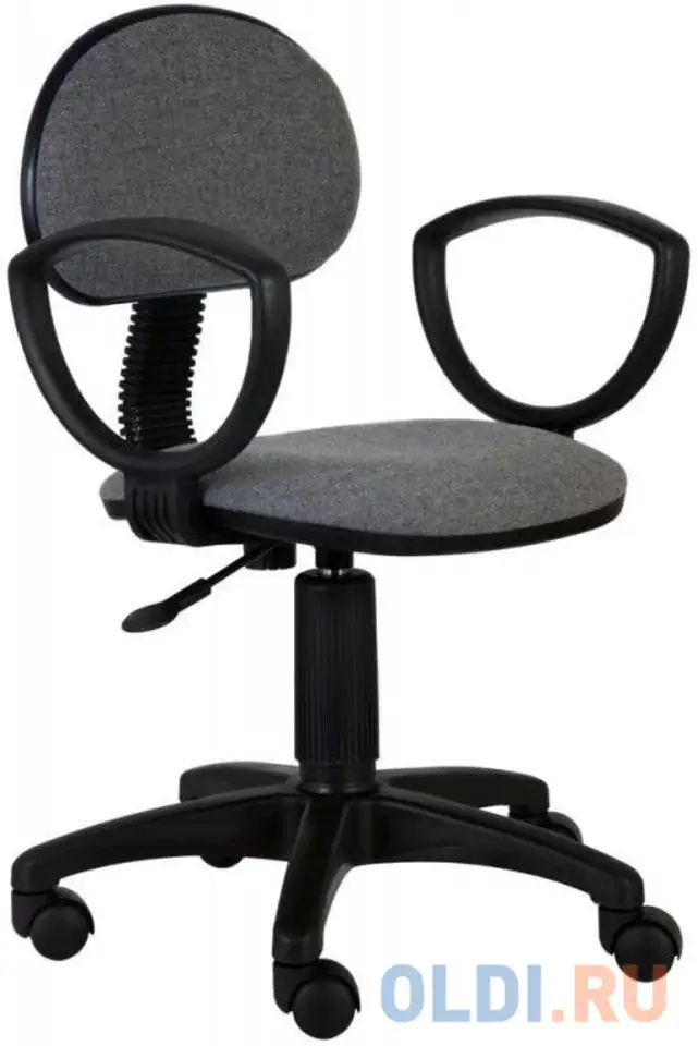 Кресло бюрократ ch-213axn/grey серый, фотография 1