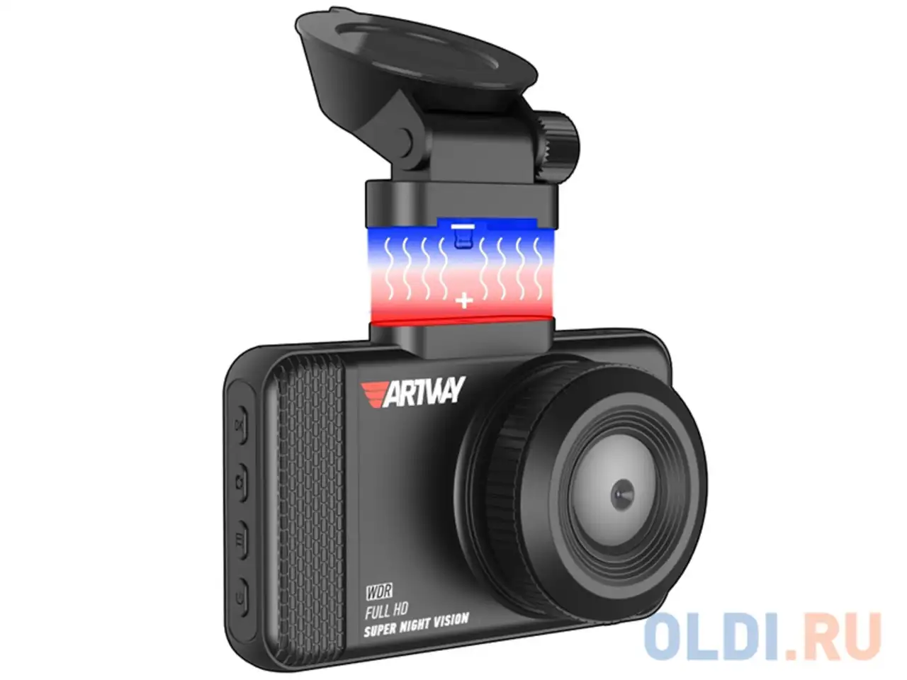 Видеорегистратор artway av-392 full hd, wdr, угол обзора 170, магнитное крепление,, фотография 1