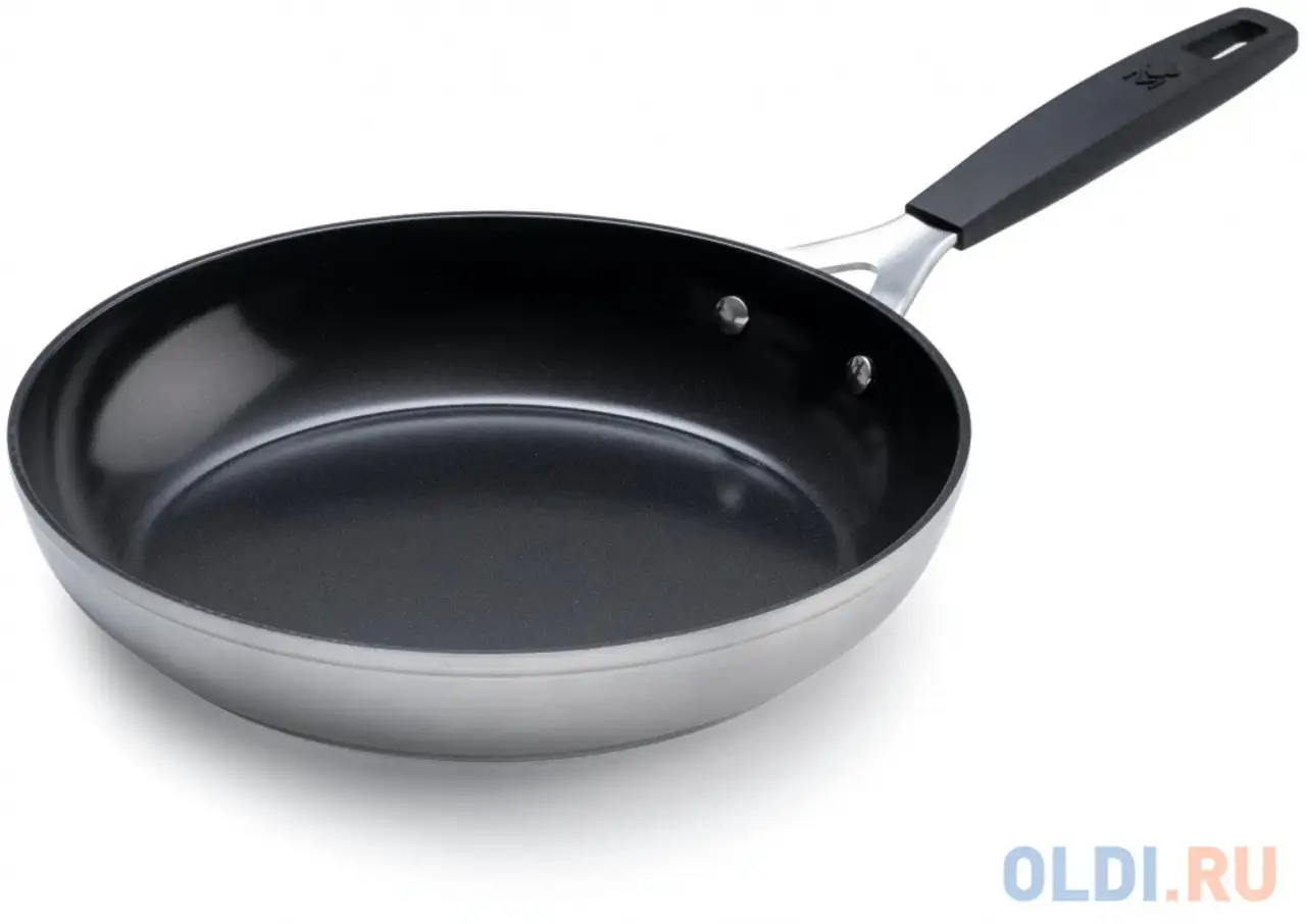 Сковорода bergner bgeu-3768 24 см алюминий, фотография 1