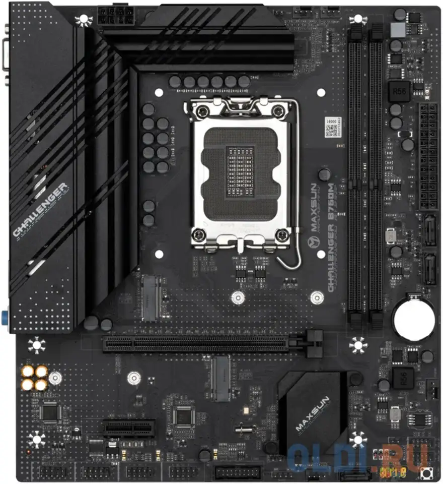 Материнская плата mb maxsun <ms-challenger b760m> lga1700 <b760> 1*pciex16, 1*pciex4, , фотография 1