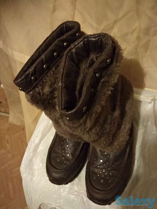 Сапоги зимние с мехом, фотография 1