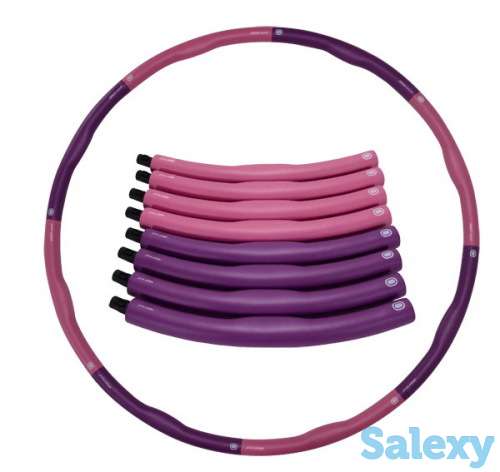 Гимнастический обруч массажный Weight hoop, фотография 1