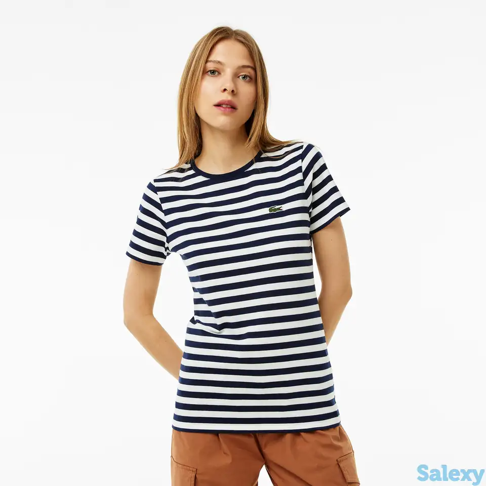 Женская футболка lacoste lacoste slim fit, фотография 1
