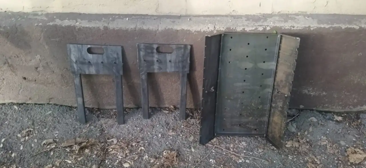 Складной мангал-чемоданчик, фотография 4