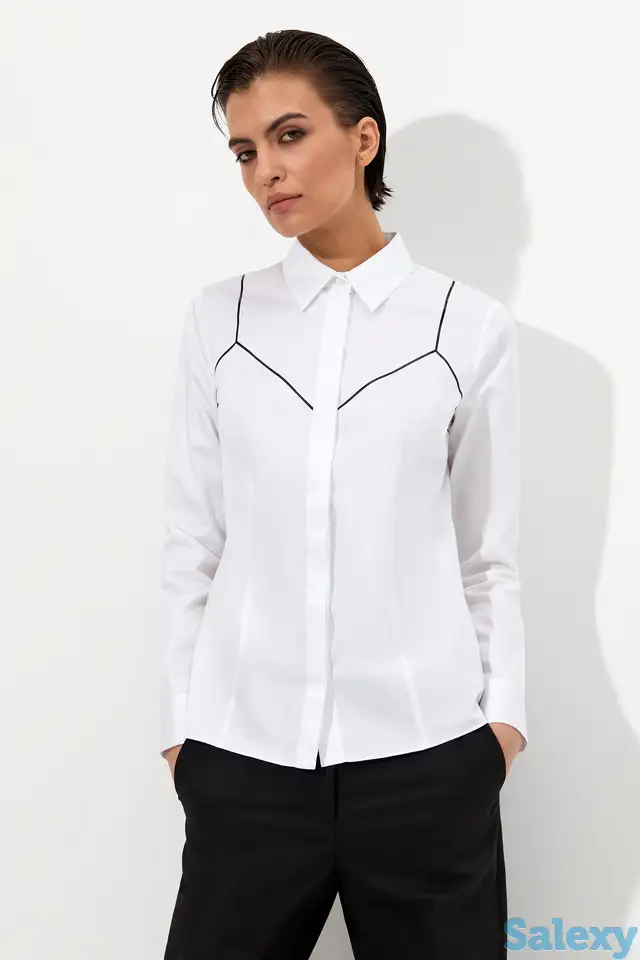 Блузка из 100% хлопка vassa&co, фотография 1