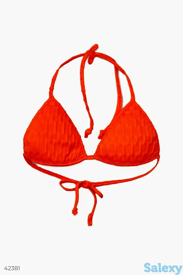 Оранжевый купальный лиф, фотография 1