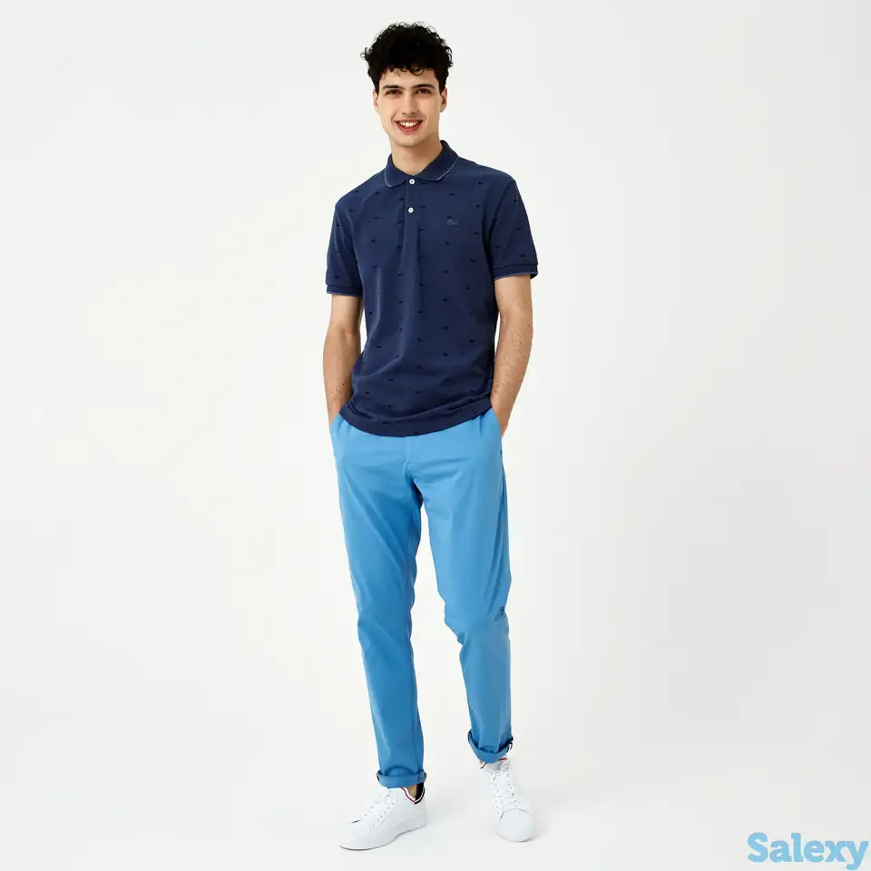 Мужские брюки lacoste slim fit, фотография 1