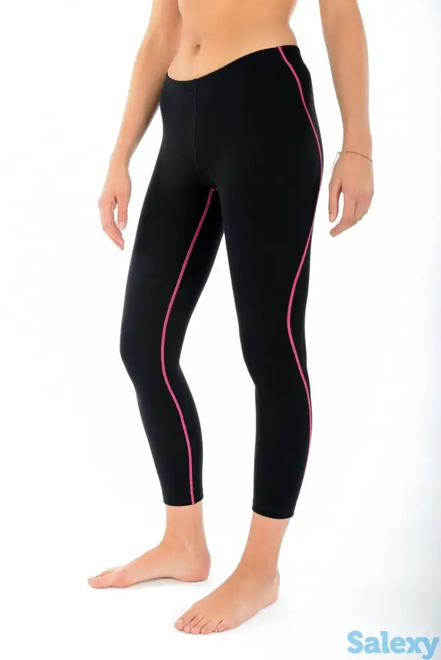 Термобрюки mico woman dualtech heavy weight nero magenta, фотография 17