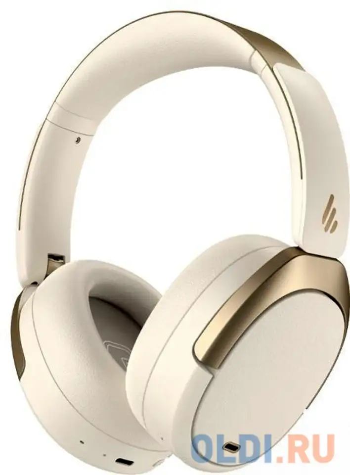 Гарнитура мониторные edifier wh950nb слоновая кость/золотистый беспроводные bluetooth оголовье, фотография 1