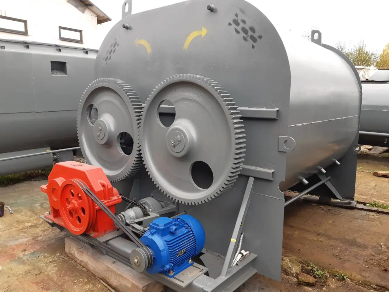 Смеситель Торфа Грунтов Удобрений Мела С-7 и С-12, фотография 1