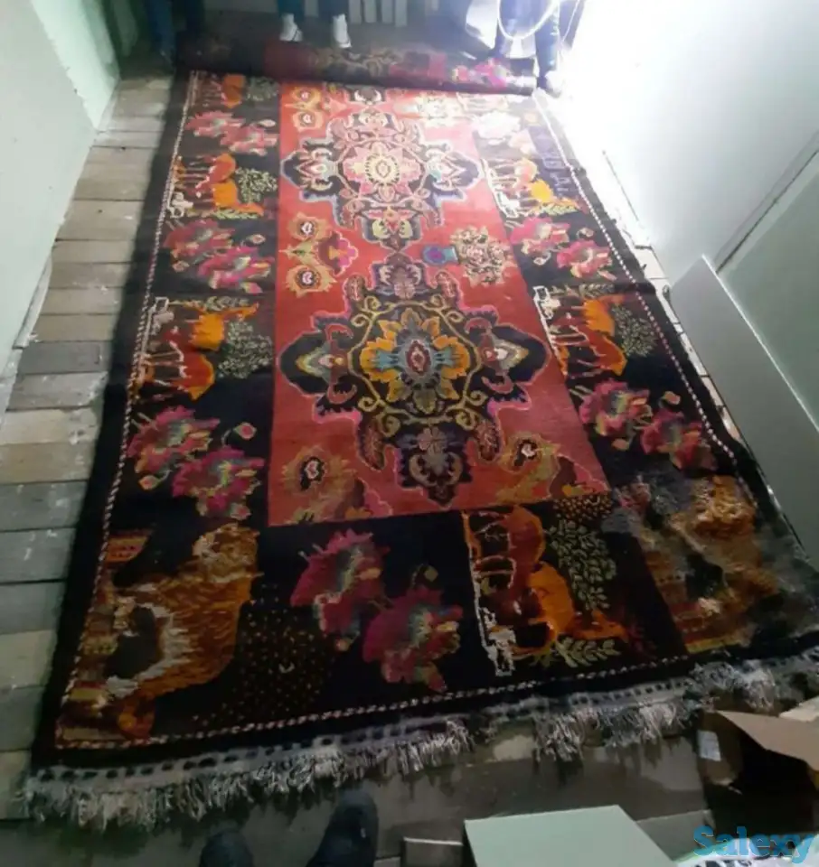 Антикварный туркменский ковёр ручной работы. Раритет. Эксклюзив., фотография 2