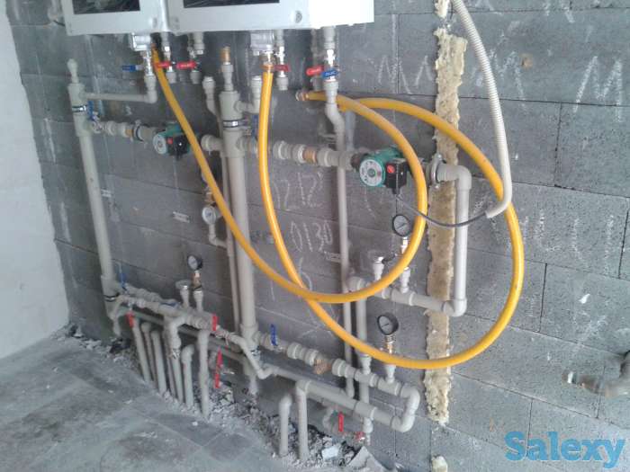 Услуги сантехника. изготовление металлоконструкций в Алмате НАВЕСЫ ОТОПЛЕНИЕ, фотография 2