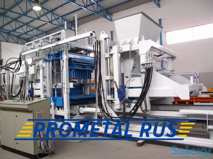 Мощный вибропресс RHP 1000 для производства бордюров, тротуарной плитки колор микс, блоков по лучшей цене только у нас., фотография 1