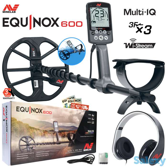 Металлодетектор Minelab EQUINOX 600, фотография 1