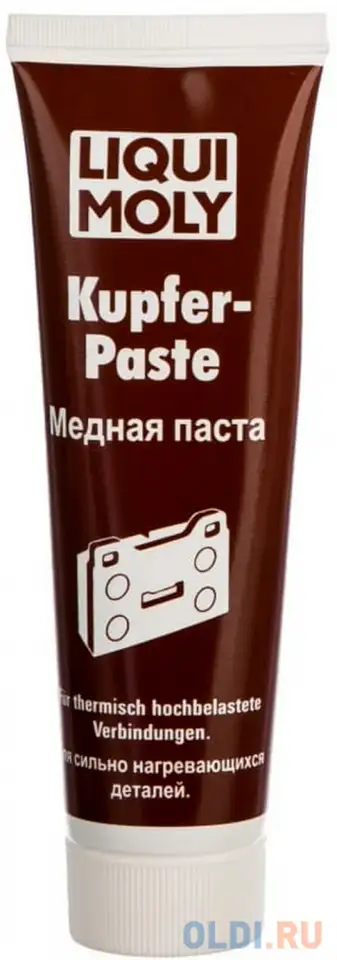3080 liquimoly медная паста kupfer-paste (0,1кг), фотография 1
