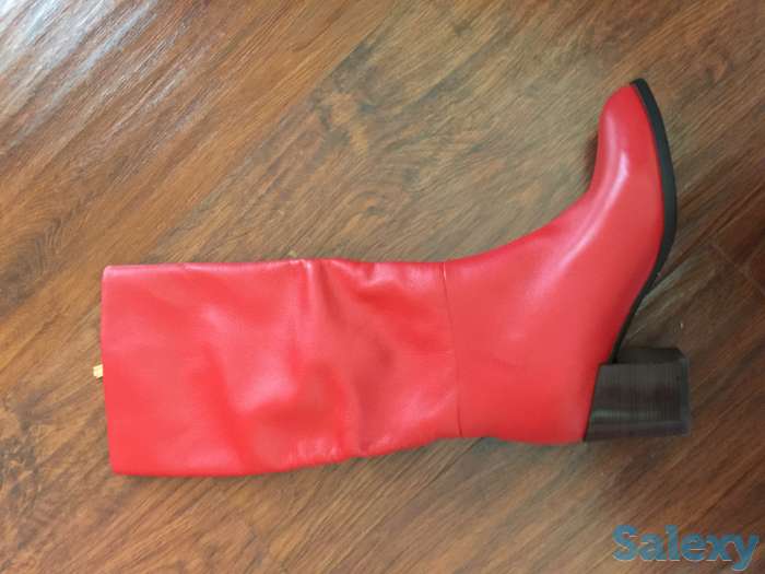 Продаются женские кожаные сапоги Актау, фотография 1