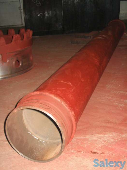 Бетонолитные трубы, ВПТ, вал-тросик, стойки, фотография 1