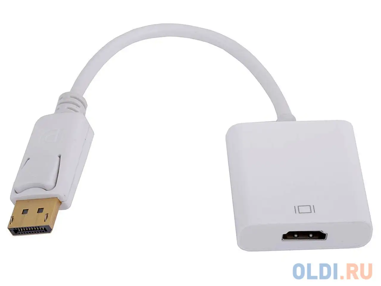 Кабель-переходник displayport(m) --- hdmi(f) 0.1m vcom <cg553, фотография 1